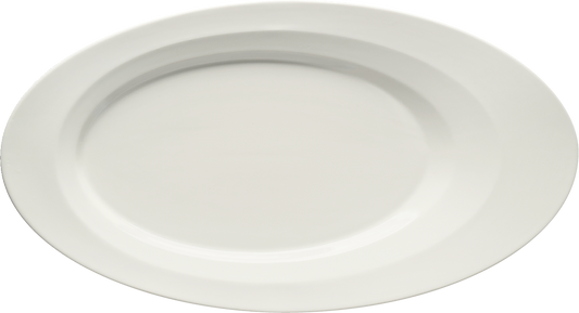 Platter oval with rim 36x20cm