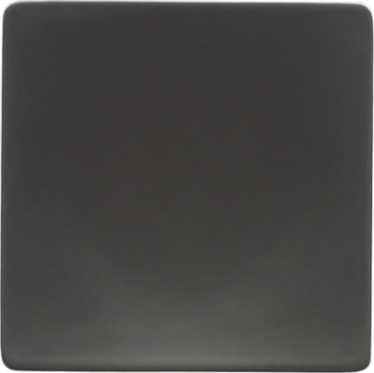 Plate half-deep square coupe 12cm
