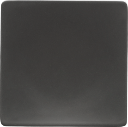Plate half-deep square coupe 16cm
