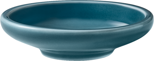 Plate deep round coupe PETROL BLUE 9cm