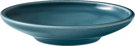 Plate deep round coupe PETROL BLUE 15cm