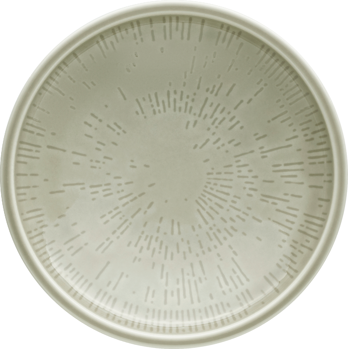Plate deep round coupe structure STEAM 15cm