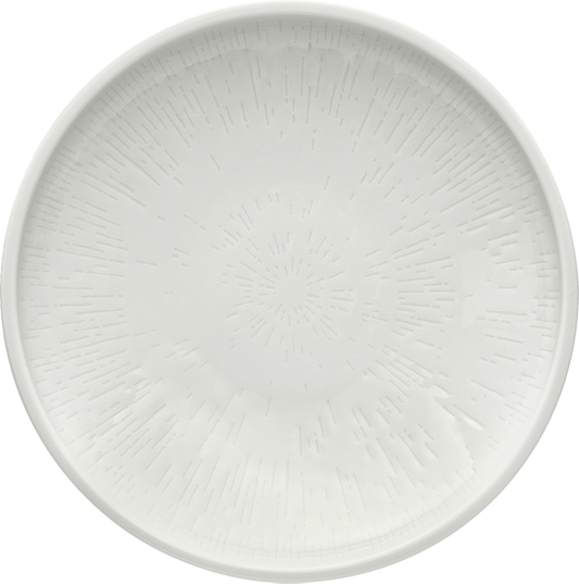 Plate deep round coupe structure 21cm