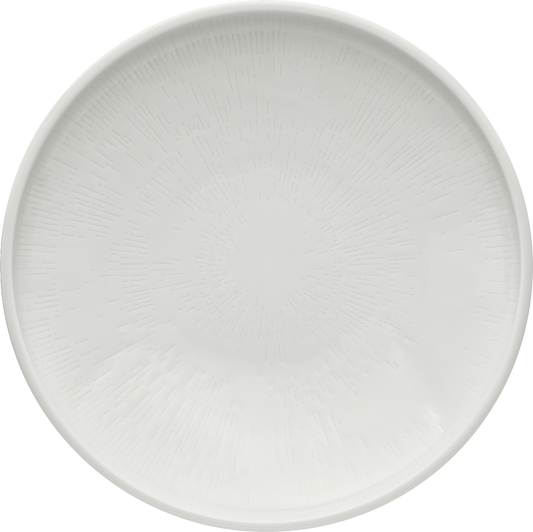Plate deep round coupe structure 28cm
