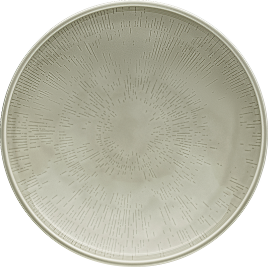 Plate deep round coupe structure STEAM 28cm