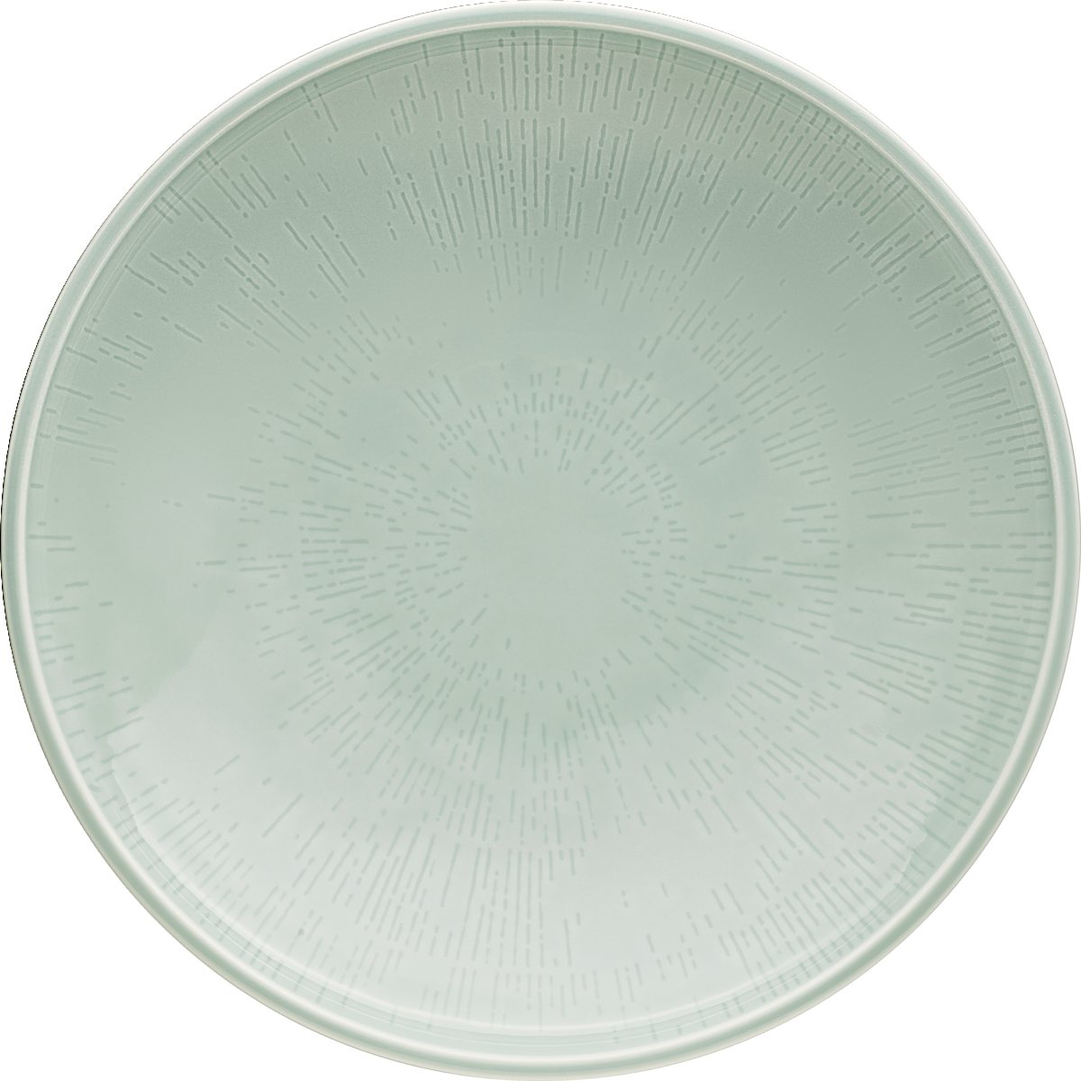Plate deep round coupe structure FROST 28cm