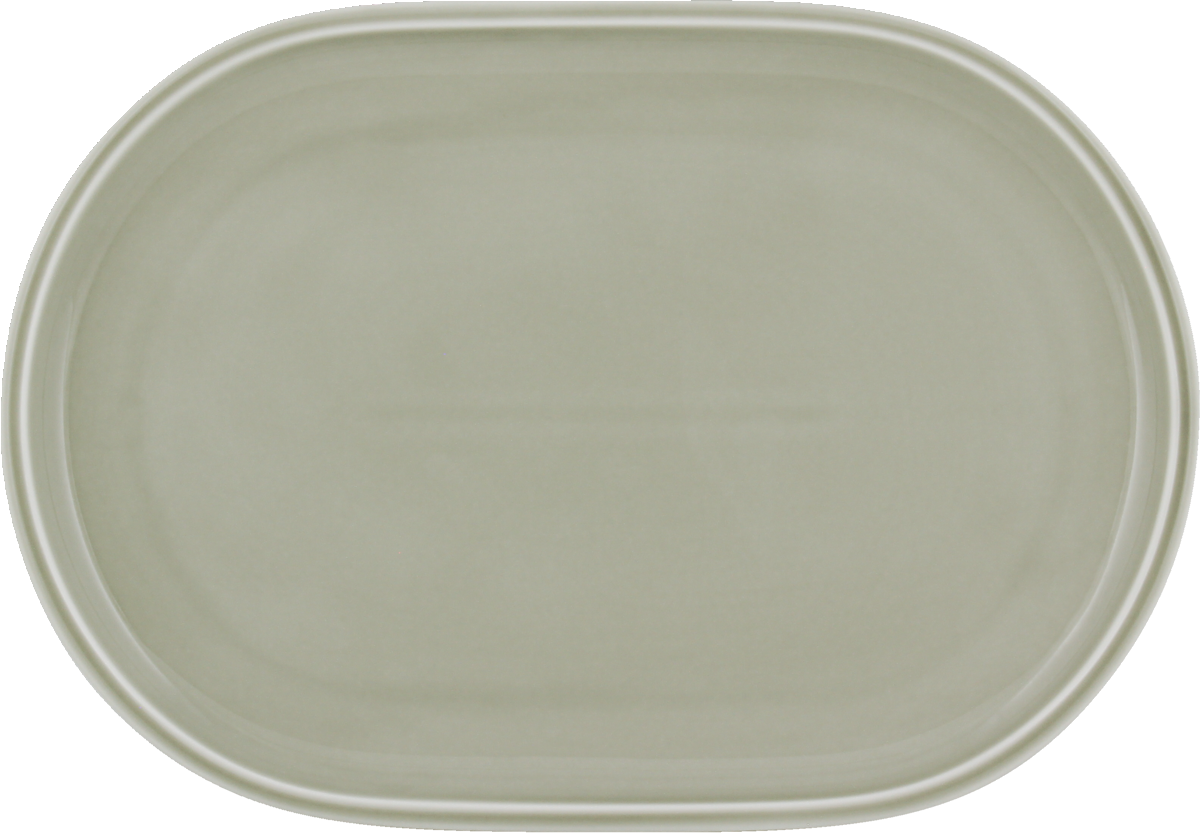 Platter oval coupe STEAM 23x16cm
