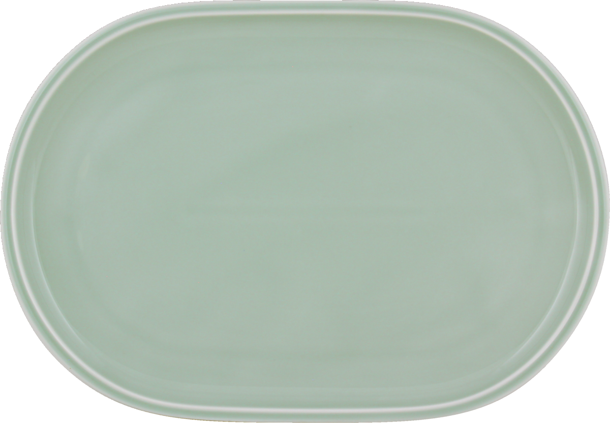 Platter oval coupe FROST 23x16cm