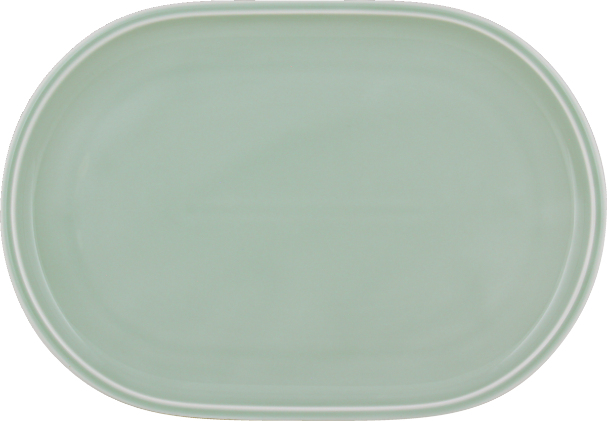Platter oval coupe FROST 30x19cm