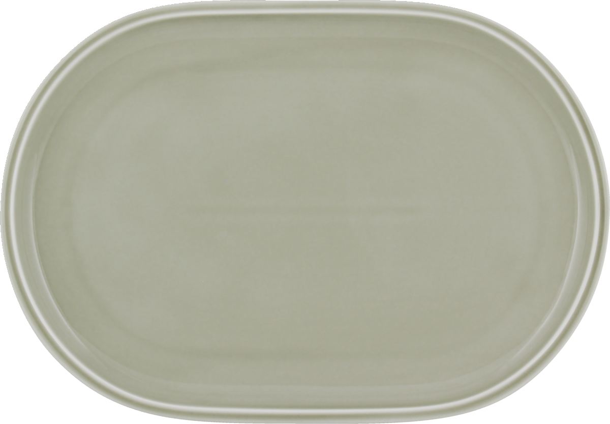Platter oval coupe STEAM 36x24cm