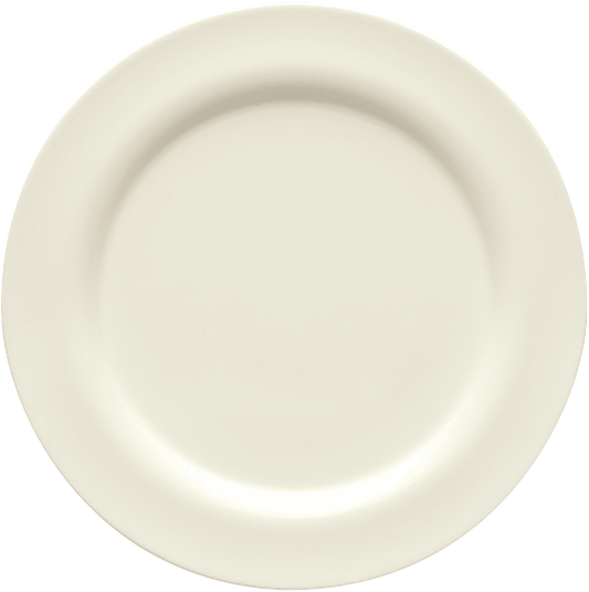 Plate flat with rim plain 16 cm