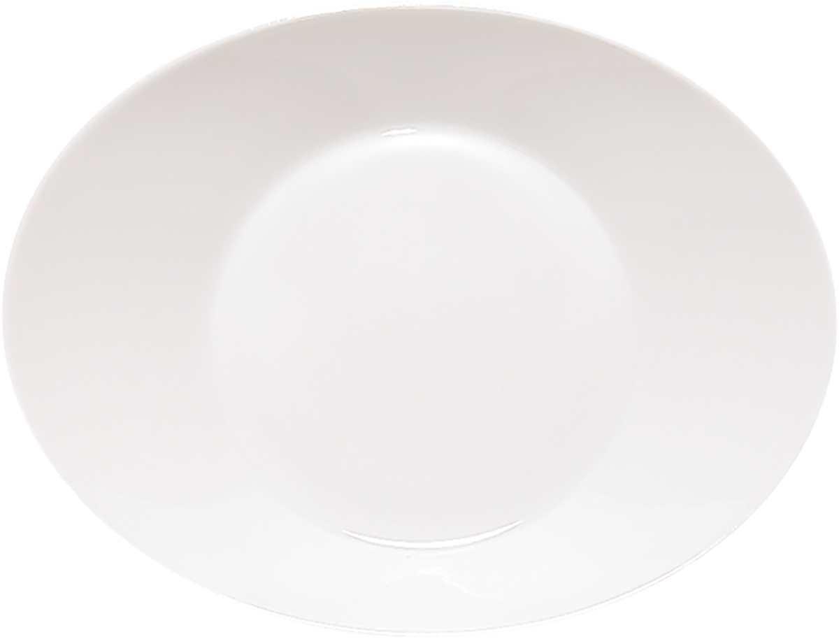Plate deep oval 18cm