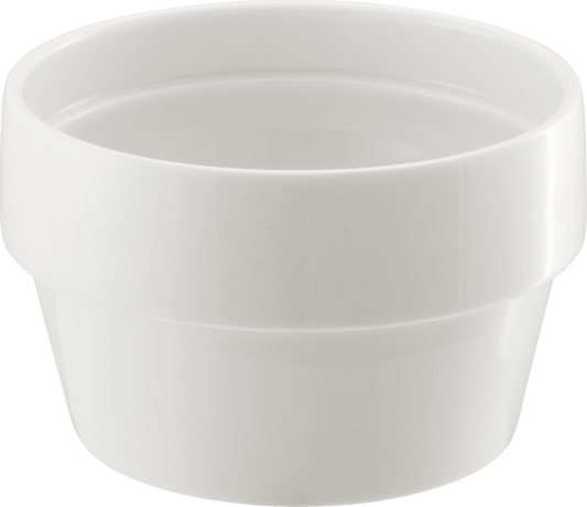 Soup bowl round stackable plain bottom 11cm/0.30l
