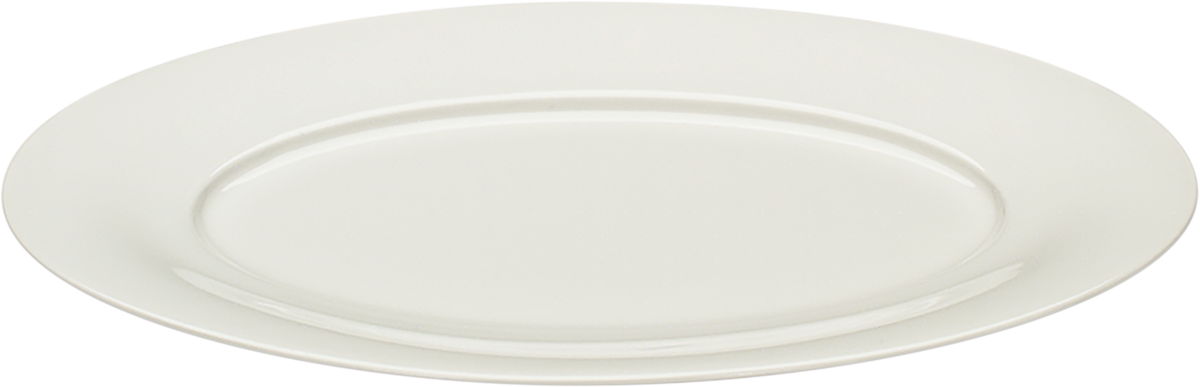 Platter oval with rim 24x15cm