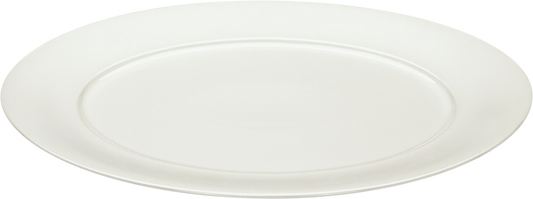 Platter oval with rim 38x27cm