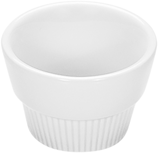 Bowl round stackable embossed 7cm/0.07l