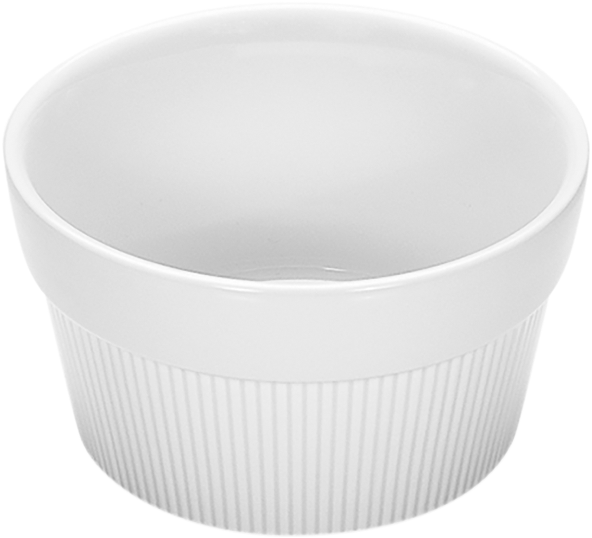 Bowl round stackable embossed 11cm/0.40l