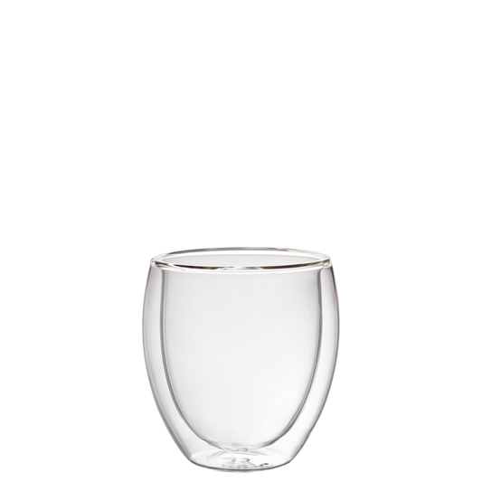 Glass bowl double-walled Ø7,5x9,5cm