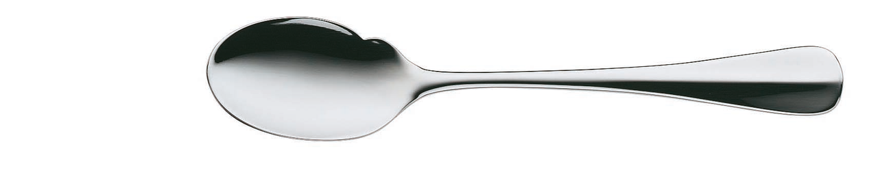 Gourmet spoon BAGUETTE silver plated 186mm