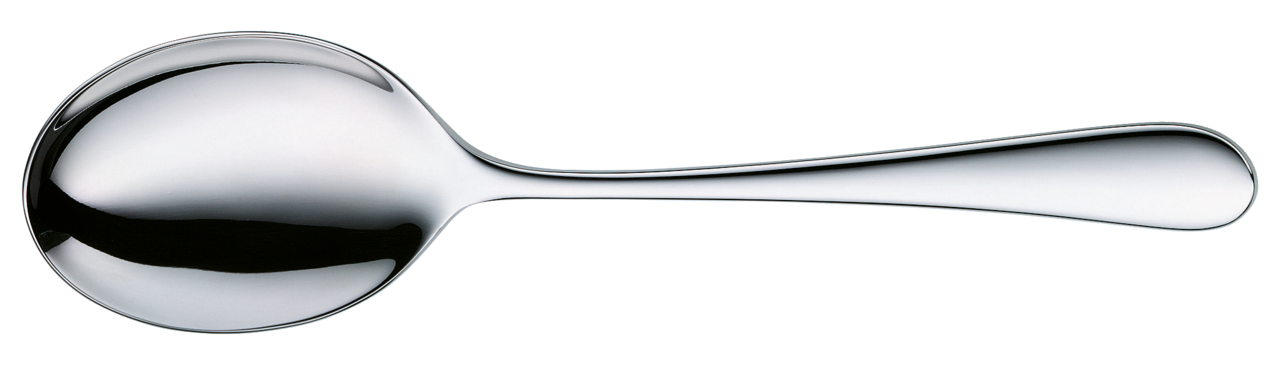Vegetable serving spoon SIGNUM silverplated 237mm