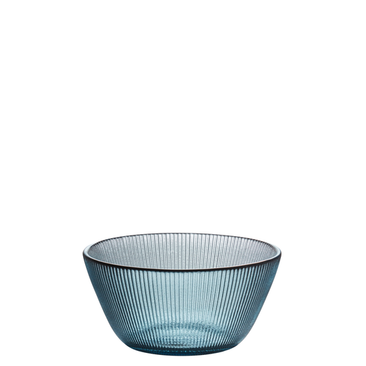 Glass Bowl S bluegreen H5cm