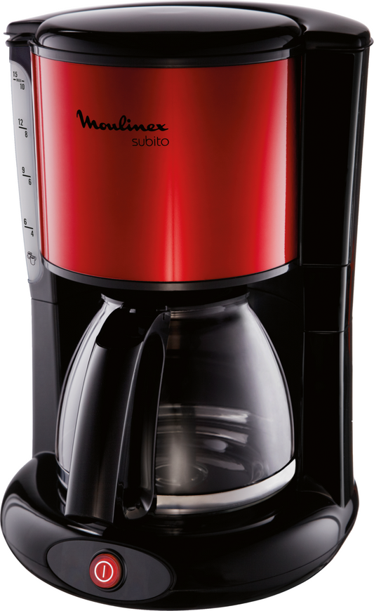 Moulinex Subito red coffee machine