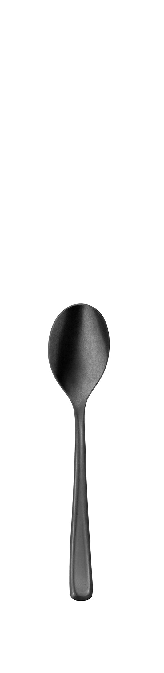 Coffee spoon MEDAN PVD gun metal stonewashed 136 mm
