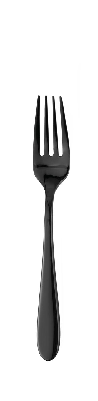 Table fork SARA PVD black 202mm
