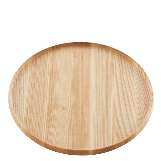 Tray wood (ashwood) round Ø33cm
