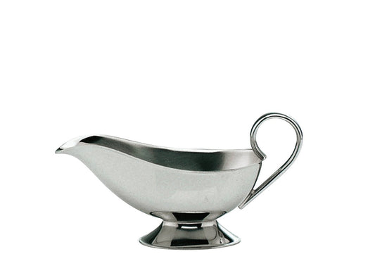 Sauce boat 18/10, 0.30l, with smooth male