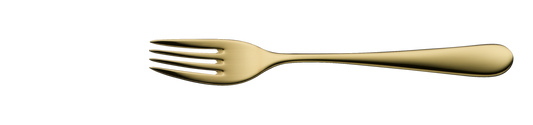 Dessert fork SIGNUM PVD gold 188mm