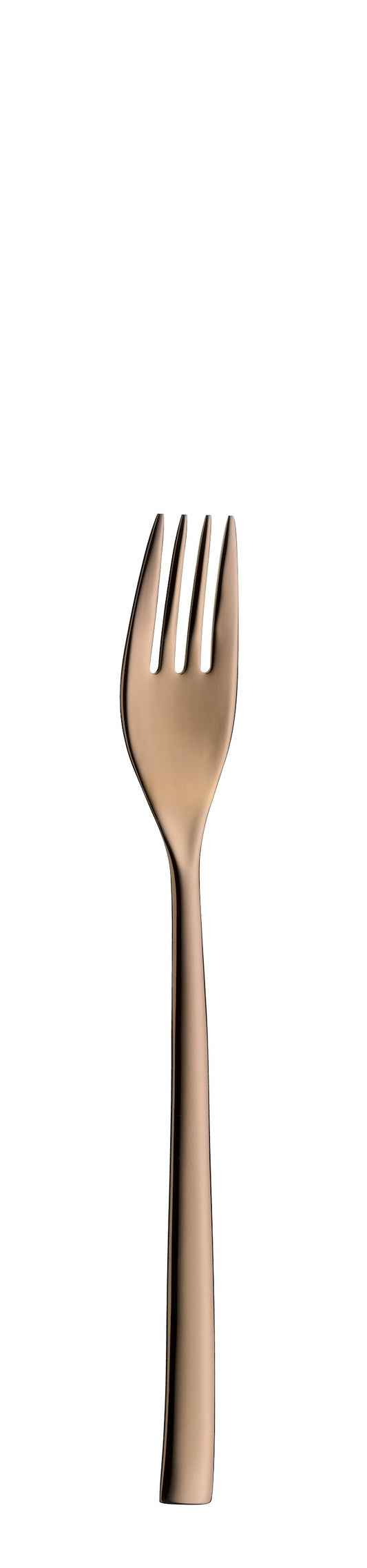 Cake fork TALIA PVD copper 172mm
