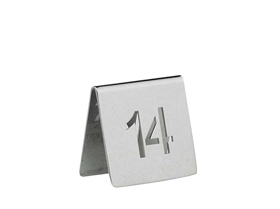 Table number stand, 6 x 6 cm