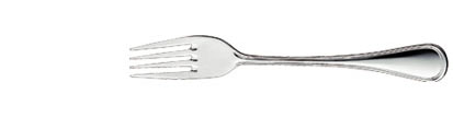 Dessert fork CONTOUR silverplated 185mm