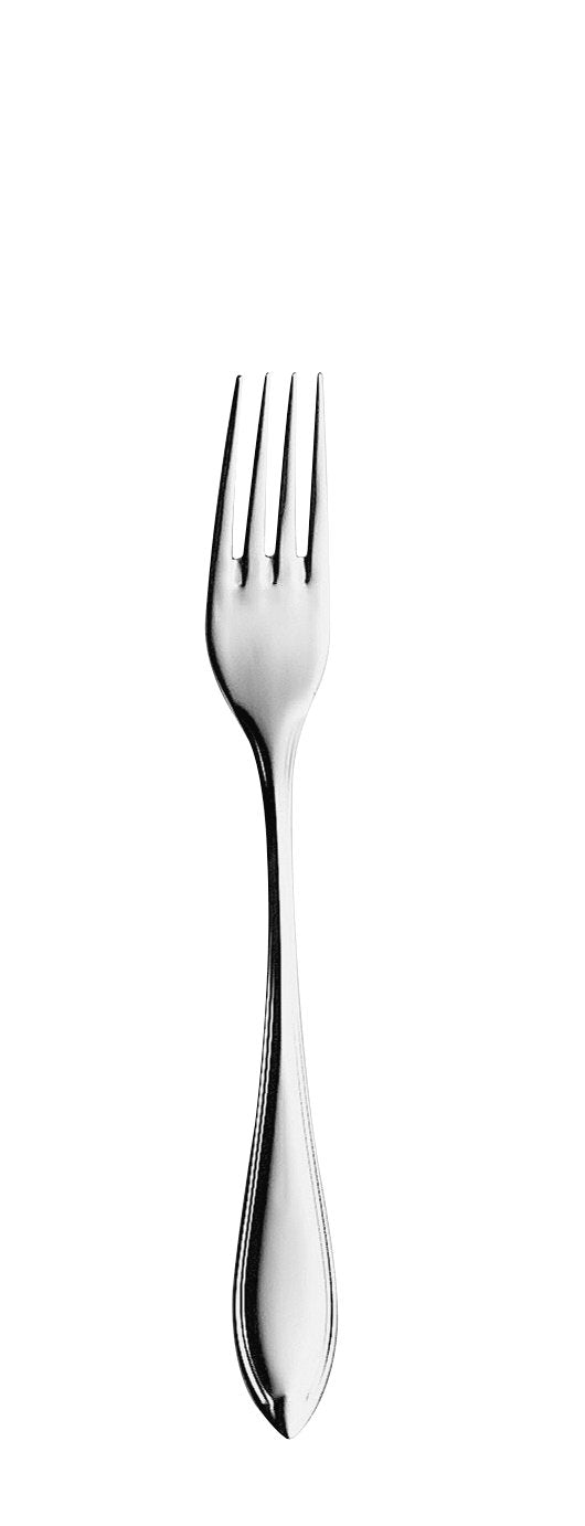 Table fork DIAMOND silverplated 205mm