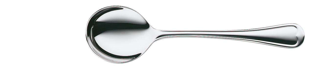 Round bowl soup spoon METROPOLITAN silver plated 166mm