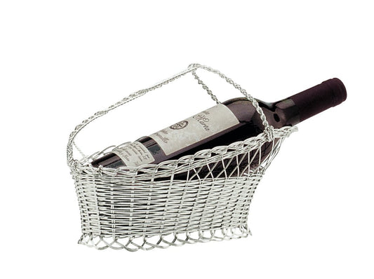 Wine basket silver plated 0.75 L