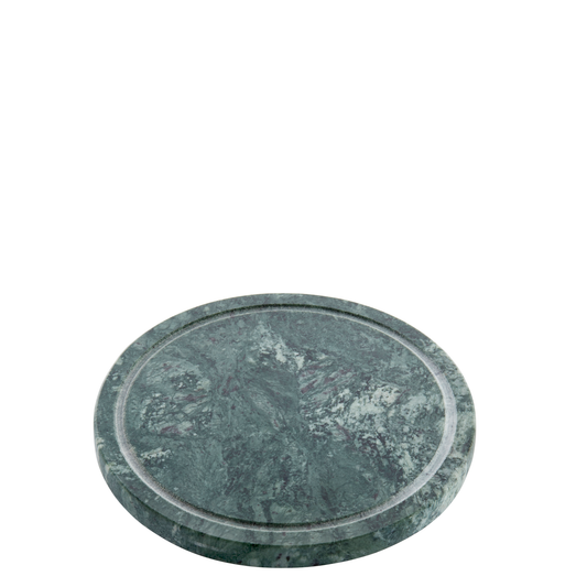 Plate S marble green Ø15cm