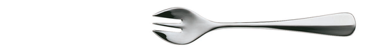Oyster fork BAGUETTE silver plated 141mm