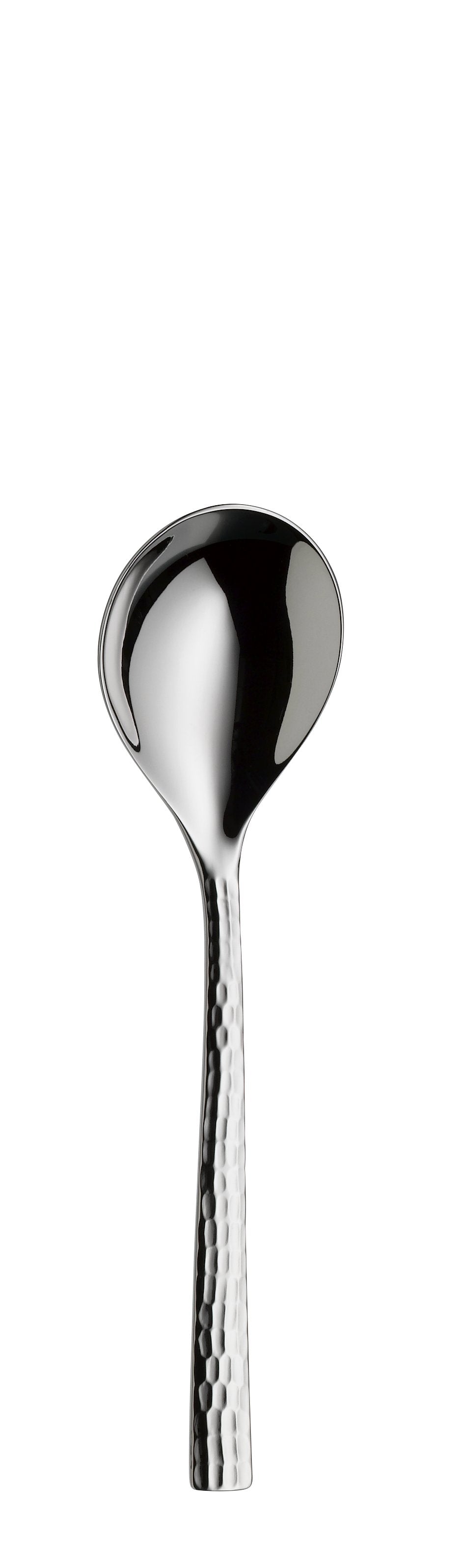 Round bowl soup spoon LENISTA silverplated 170mm