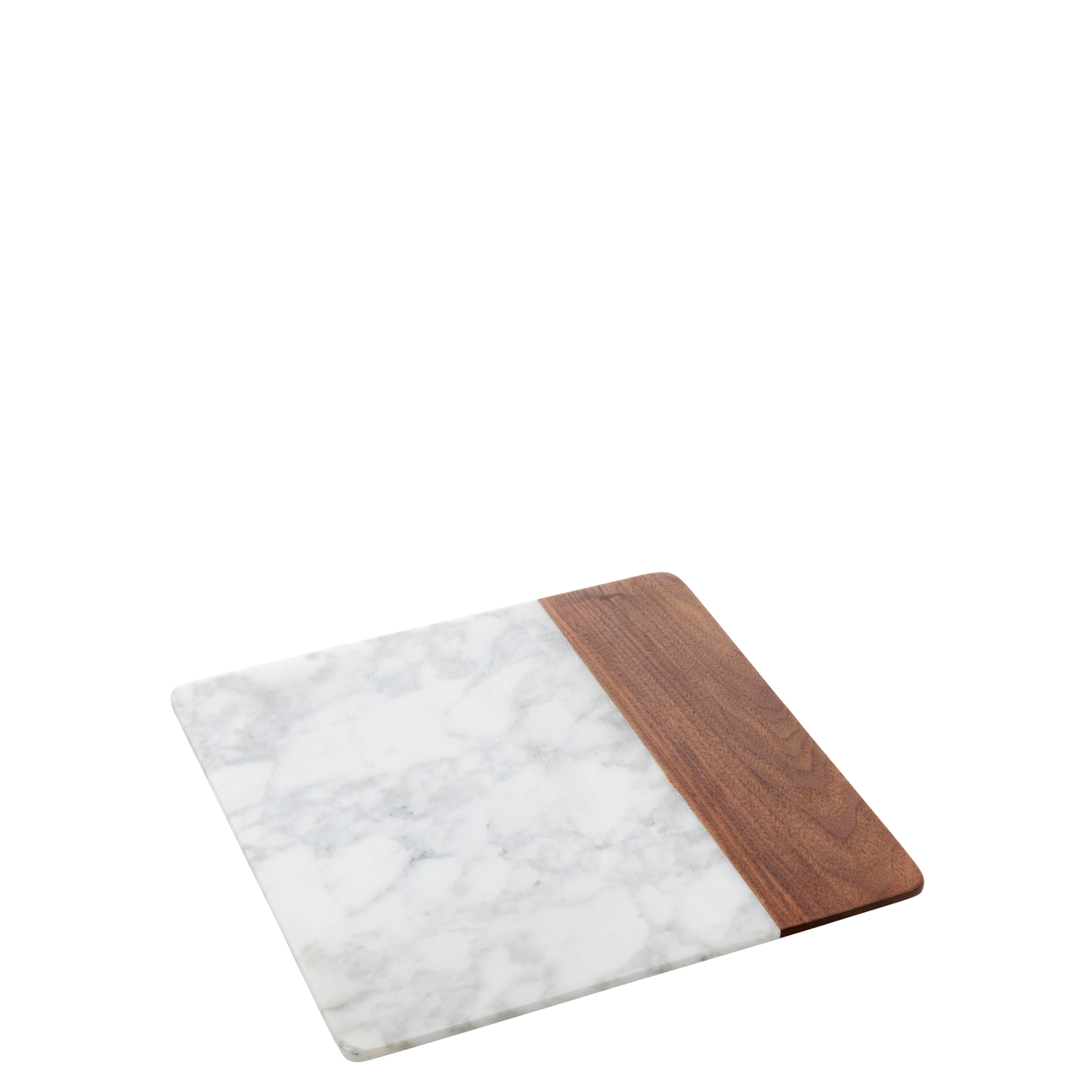 Board marble/wood square 25,4x25,4x1,5cm