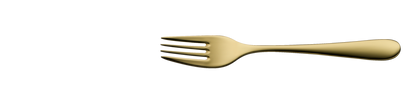 Cake fork SIGNUM PVD gold 157mm