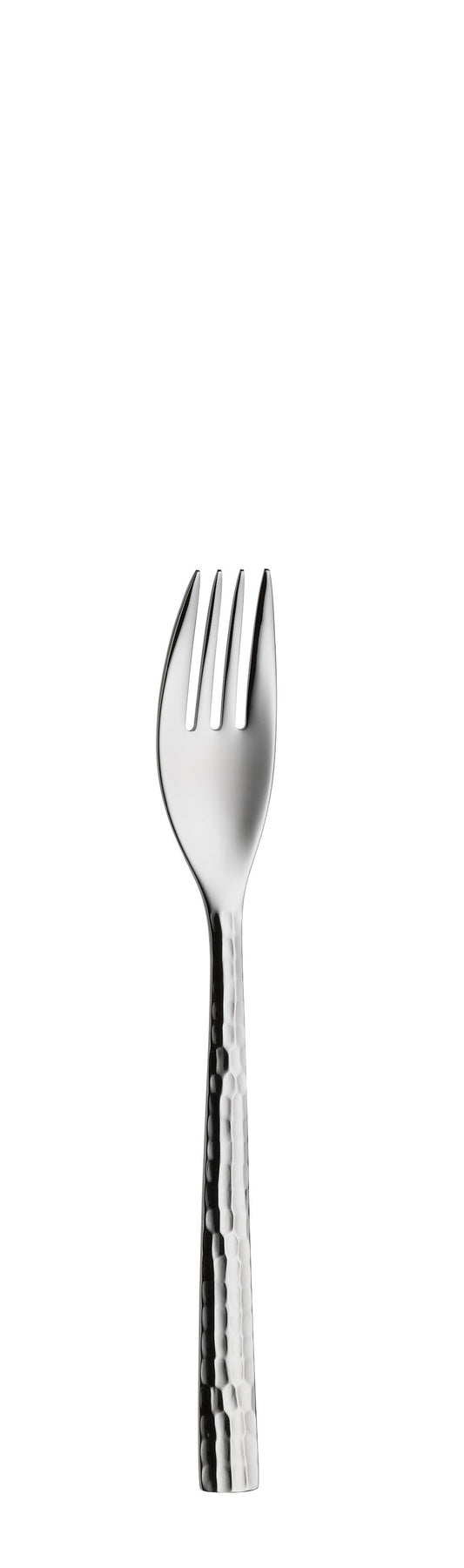 Dessert fork 4 prongs LENISTA silver plated 158mm