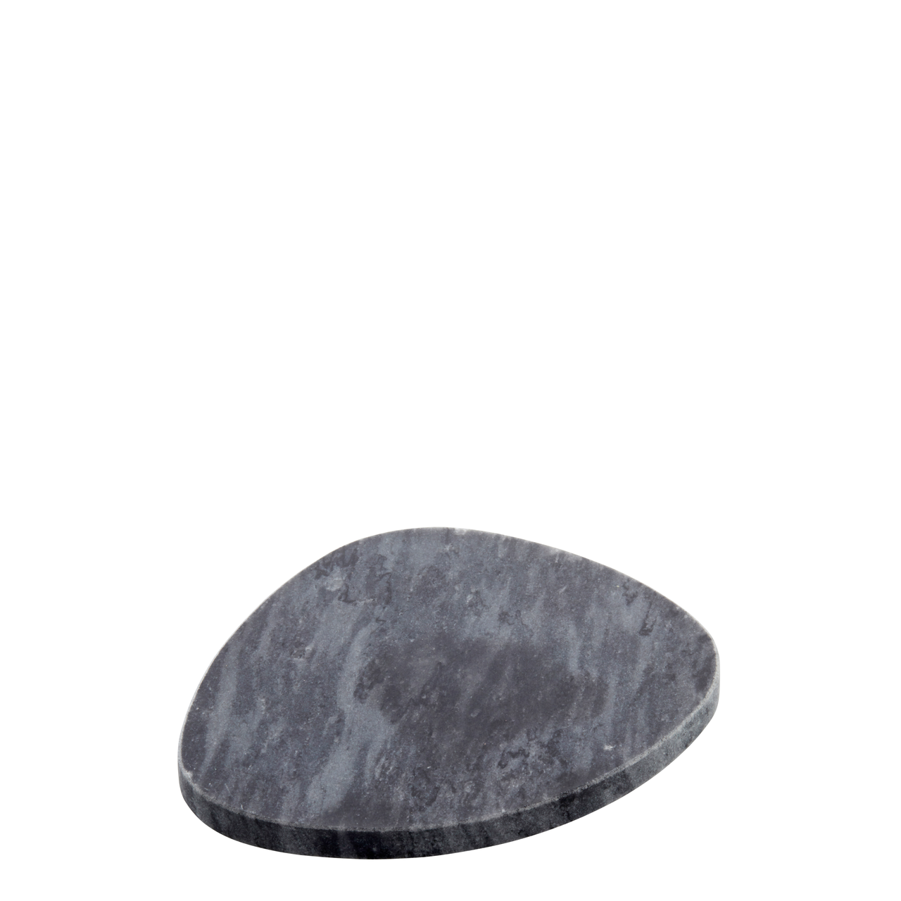 Plate marble black 13x11cm