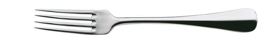 Table fork BAGUETTE silverplated 211mm