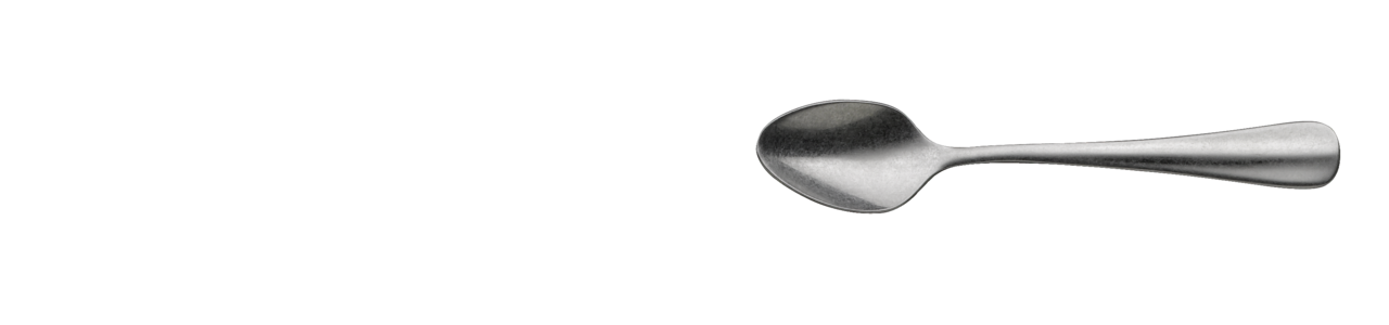 Espresso spoon BAGUETTE stonewashed 114mm