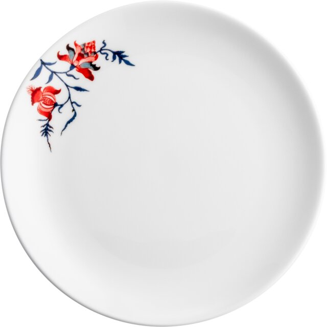 RED GARDEN Plate flat coupe 16.5cm