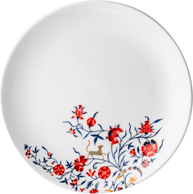 RED GARDEN Plate flat coupe 21cm