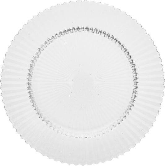 ARCHIE Glass Plate flat 27cm Clear