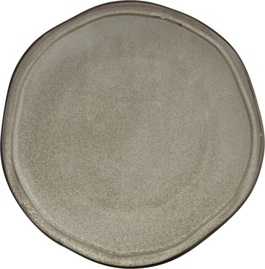 STON GRAY Plate flat coupe 28cm